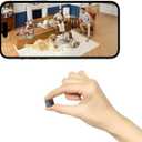 Mini Hidden Camera, 1080P WiFi Camera, Small Cameras Wireless, Nanny cam with Night Vision for Pets, Baby