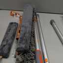 Eazer 64'' Squeegee Window Cleaner 2 in 1 Rotatable Window Cleaning Tool Kit with Telescopic Pole, Window Washing Equipment with Bendable Head for Indoor/Outdoor Window and Car Glass