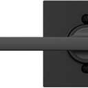 Schlage F10 LAT 622 COL Latitude Collins Passage Lever for Interior Hall and Closet, Matte Black