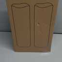 Kimjo 14" x 4" Large Outdoor Candles with Remote: Battery Operated LED Flameless Candles with Timer - Realistic Fake Waterproof Flickering Pillar Candles for Patio Porch Lanterns (Ivory 2 Pack)