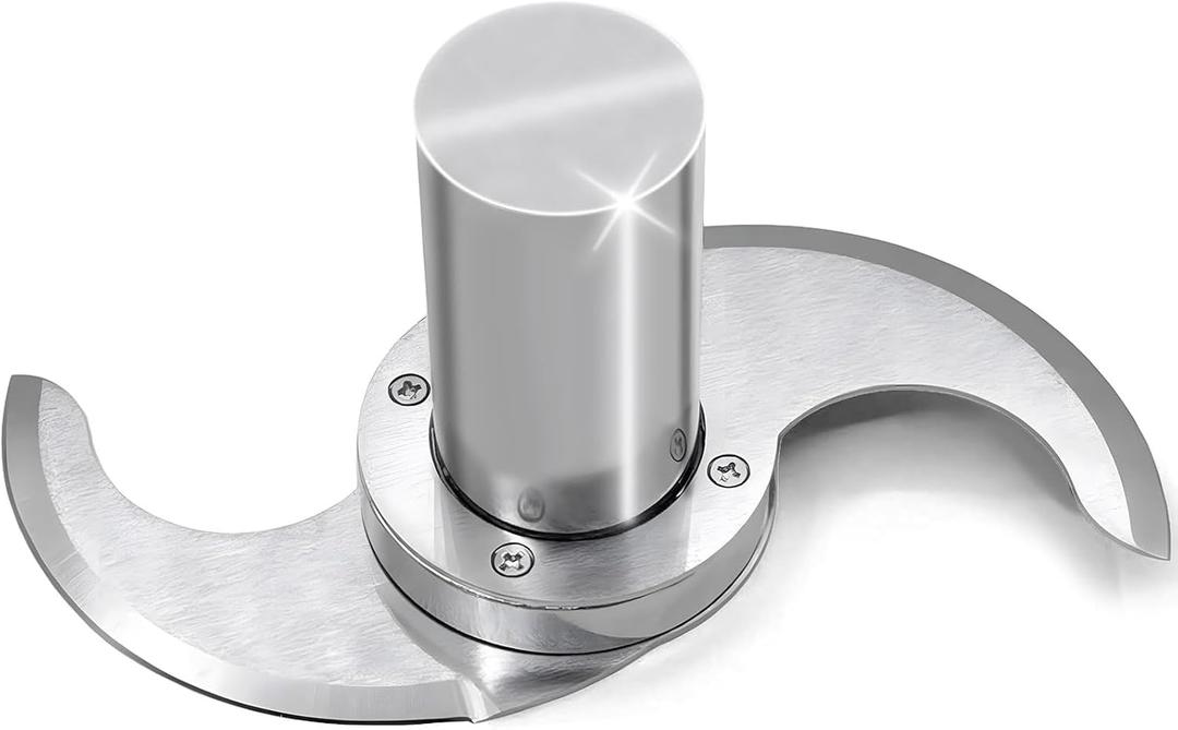 27055 Smooth Blade for Robot Coupe R2, R2N, R2B, R2U, R301, R401 Commercial Food Processors with Modular Blades, Stainless Steel Body Never Breaks or Leaks