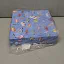 Toddler Booster Seat for Dining Table,Portable Kids Booster Seat - Adjustable, Non-Slip, Lightweight & Easy to Clean (Light Blue)