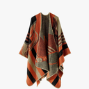 Shawl Wraps for Women, Elegant Knitted Cape Open Front Poncho Scarf Blanket Cardigan Coat for Spring, Autumn, and Winter