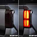 Taillight Protector Covers Custom Fit for Tacoma 2025 2024, Tail Lamp Shield Guard Covers for Tacoma Gen 4th - for Tacoma Accessories - Smoked Black - Peel and Stick Install - 2PCS