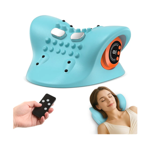 Neck Massager 2026 New Upgrade 3 in 1 Portable Massager with Heat &Comfortable Stretching–Adjustable Intensity for Neck & Shoulder Relaxation at Home,Office,Travel