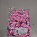 Haloumoning Boys Swim Trunks with Boxer Brief Liner Kids Gradient Quick Dry Swimming Shorts 5-14 Years (Pink)