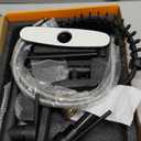 Durable Kitchen Sink Faucet with Sprayer, Compatible with 1 Hole or 3 Hole, 360° Rotatable Commercial Pull Out Kitchen Sink Faucets Two Handles Spring Laundry Camper Utility Wet Bar Sinks