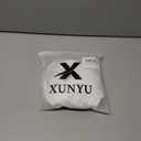 XUNYU Strappy Sports Bras for Women High Support Longline Workout Tops Built in Bra Cross Yoga Crop Tank Top Padded (White, M)