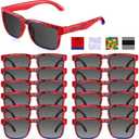 12 Pack Sunglasses for Kids Party Favors Plastic Sunglasses for Summer Pool Beach Accessories Birthday Gifts(Spider)