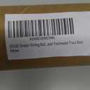 SEASIR Stream Fishing Rod, Ultralight Spinning Rod Travel Bait Casting Rod, 2 Piece, Fuji A O Ring Guide, Solid Wood Handle, 40T Carbon Fiber, Compact Fishing Pole for Saltwater Freshwater Trout Bass