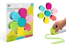 Flower Power Puzzle Chalk (2 Count)
