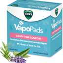 Vicks VapoPads Sleepy Time Comfort - Vapor Pads Refill for Vicks Humidifiers and Steam Inhalers - Rosemary, Lavender, and Eucalyptus, 20-Pack, Box Color May Vary