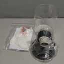 1-Light Bathroom Black Vanity Light Matte Black Wall Sconce Vintage with Clear Glass Shade, Hallway Light Fixture Sconces Wall Lighting