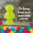 BUBBLEBABY 3D/Vent Clip Car Vent Air Freshener and Odour Eliminator - Mint Fragrance Pack of 6