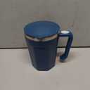 LeadYuantop Self Stirring Coffee Mug, 18 oz Automatic Magnetic Electric Mixing Cup Stainless Steel Travel Cup for Coffee, Chocolate, Milk, Tea, Office, Home, Kitchen (Blue)