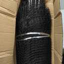 Temporary Fence with Posts, 3'x50' Plastic Fencing Garden Fence Animals Barrier with Fiberglass Stake Windbreak Rope, Portable Snow Fences, Fencing for Dogs Outdoors Backyard (Black)
