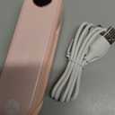 SWEETFULL Portable Handheld Mini Fan with LED Display, 3-in-1 Personal Foldable USB Rechargeable Hand Held Fan & Flashlight for Travel, Lash Eyelash, Cute Small Pocket for Women, Girls (Pink)