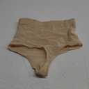SIMIYA Thong Shapewear Tummy Control for Women High Waist Stay Put Body Shaper Girdle Compression Shapewear Thong Bronze Large
