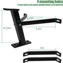 Eapele Trailer Hitch for Lawn Mower, Garden Tractor Trailer Hitch, Solid Iron Construction, Compatible with John Deere Ariens Cub Cadet Poulan Pro Husky Husqvarna Craftsman Riding Mower