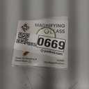 Magnifying Glass 90mm  Handheld Glass Lens Magnifier with Wooden Handle  Large Strong Magnifier for Reading, Crafts & Hobbies  Zoom x 10, Classic Detective Style Inspired by Sherlock Holmes - ZENO