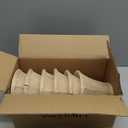 Wellmet Small Lamp Shade,ONLY for Candle Bulbs,Clip-on Drum Lamp Shades,Set of 6, 3x6x5 Inches (Linen)