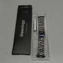 iiteeology Lightweight Stainless Steel Band Designed for Apple Watch  Replacement iWatch Bands for Men & Women, Space Gray, 46mm/Ultra 3/Ultra 2/45mm/44mm/42mm(series 3)