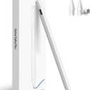 Stylus Pen for iPad Pencil 10th Generation(2018-2025), Fast Charging Apple Pencil with Palm Rejection Tilt Sensitivity, Compatible with iPad 6/7/8/9/10", Pro 11"/12.9"/ M4, Air 3/4/5/M2/M3, Mini 5/6 (white)