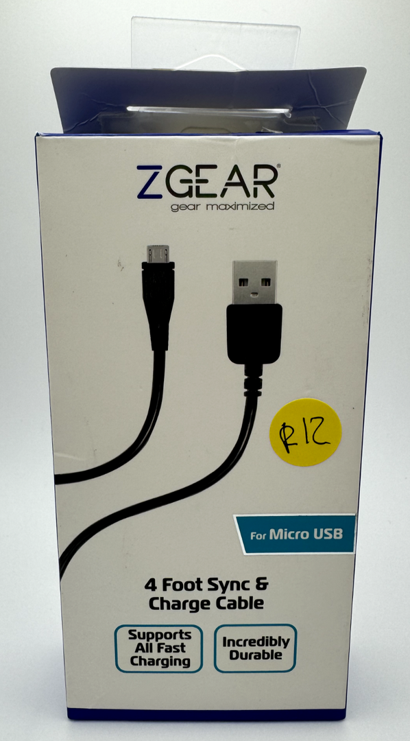 4 Foot Sync & Charge Cable