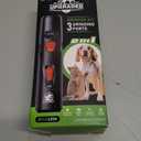 Whisper Quiet Dog Nail Grinder with 4 LED Lights, Safe & Stress-Free for Sensitive Dogs Cats of All Breeds & Sizes, 3 Grinding Bits, 3-Speed, Pet Nail Trimmers, Rechargeable Painless Grooming Kit (Black)