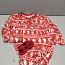 PATPAT Family Christmas Pajamas Matching Sets Holiday Christmas Pjs for Womens Kids Sleepwear including Socks, S