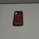 KIHUWEY Compatible with iPhone 17 Case Wallet with Credit Card Holder, Flip Premium Leather Magnetic Clasp Kickstand Heavy Duty Protective Cover for iPhone 17 6.3 Inch (Brown)