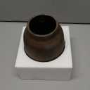 Briful Rustic Ceramic Vase 7 Tall  Handcrafted Vintage Pottery Flower Vase with Distressed White-Wash Finish  Farmhouse Decorative Accent for Table, Shelf, Mantel (Not Watertight), Brown