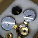 RX WELD Argon Regulators Gauges Gas Welding, Regulator for MIG and TIG, CGA580 Inlet Connection