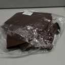 Shukii Stool Covers - 2 Pack PU Slipcover with Elastic Cushion for Round Bar Stool and Chair (L (14"-16") 2 Counts, Coffee)