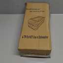 RoskDeewat Egg Holder for Fridge, Automatic Rolling Egg Container for Refrigerator, Stackable Fridge Organizers and Storage with Lid, Clear Plastic Egg Dispenser & Tray (2 Tier)