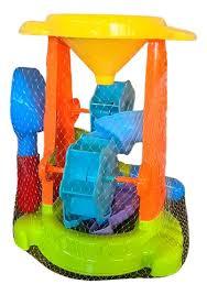 Waterwheel With Beach Toys