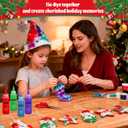 12 Colors Tie Dye Kit, Tie Dye Set for Kids, Pre-Filled Tye Dye Bottles, Non Toxic Permanent Fabric Dye Art Set, Easy DIY Fabric Art - Create Fun