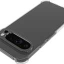 Case for Pixel 9 Pro XL Case, Google 9 Pro XL GGX8B Case for Girls Women, Clear Transparent Soft Flexible TPU Slim Phone Protective Case Cover for Google Pixel 9 Pro XL Clear