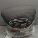 Quilt Set Oversized King Size 120x128 Luxurious Velvet Bedding Sets with 2 Pillow Shams 20x36 3 Pieces Ultra Soft Quilted Bedspread Coverlet Comforter for All Season,Gray