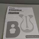 BABELIO Baby Swaddle Temp-Sensing Detachable Zip Sleeves Transitional Swaddle 2-Way Zipper Infant Sleep Sack 3-6 Month Dark Gray M (13-19lbs)