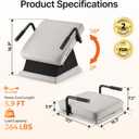 36°Electric Seat Lift Assist Lifting Cushion for Seniors, 16.3 x 17.1 x 7.5 inches