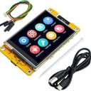 Hosyond 2.8'' ESP32 Display Resistive Touch Screen with WiFi+BT, ILI9341 Driver 240x320 TFT LCD Screen Module for Arduino