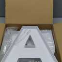 Large Baby Charcuterie Board Letters with Food Tongs for Baby Shower Decorations Gender Reveal Decorations Fillable Letters Girl Baby Shower and Boy Baby Shower Decorations