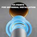 2 x Universal Faucet Leak Proof Sealing Gasket in Silicone Material,Water Pipe Silicone Rubber Hose Gasket Washers, Outdoor Faucet Repair Kit 50Pcs-White