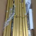 Gold Easel Stand for Sign,Adjustable Easel Dispaly Stand, Metal Large Floor Standing Easels for Pictures,Wedding Poster Stands for Baby Showers,Birthday Parties