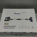 Cordless Vacuum Cleaner, 580W 48KPA 70 Mins Vacuum Cleaners for Home, Self-Standing Stick Vacuum with Touch Screen, Wall Mount Charge, Ultra High-Power Brush for Pet Hair/Plush Carpet/All Floor