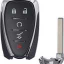 Proximity Smart Key Fob Replacement Fits for 2018 2019 2020 2021 2022 2023 2024 2025 Chevrolet Blazer Trailblazer Traverse Keyless Entry Remote Control HYQ4ES HYQ4EA 13530713 433MHz