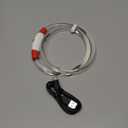 Flashseen LED Dog Collar, USB Rechargeable Glowing Lighted Up Collar, Cuttable Water-Resistant TPU Safety Collar Lights for Small Medium Large Dogs (Red)