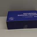 3 Handle Shower Faucet Set with Tub Spout Bathtub Shower Faucet Combo Set Shower System Complete Tub and Shower Trim Kit Shower Fixture Brushed Gold