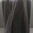 BYBYME Corduroy Tri-Folding Mattress, 6 Inch Gel Folding Mattress Topper, Foldable Soft Guest Bed Camping Pad, Washable Cover (Dark Gray, Twin) (Carbon Grey)